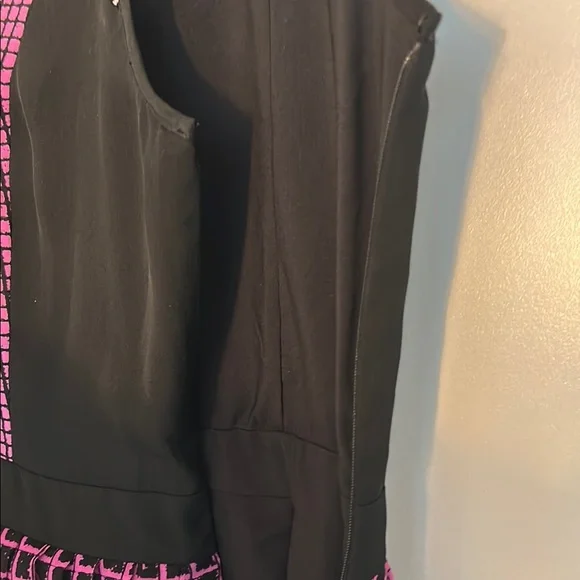 Halogen Grid Pattern Dress - Picture 4 of 12